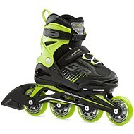 Bladerunner Phoenix, Black/Green, size 38-40,5 EU/230-260mm - Roller Skates