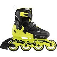 Rollerblade Microblade black/neon yellow size 36,5-40,5 EU / 230-260 mm - Roller Skates