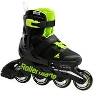 Rollerblade Microblade black/green size 33-36,5 EU / 210-230 mm - Roller Skates