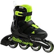 Rollerblade Microblade black/green size 36,5-40,5 EU / 230-260 mm - Roller Skates