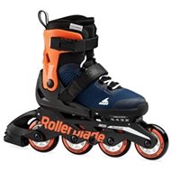 Rollerblade Microblade Cube blue/orange size 33-36,5 EU / 210-230 mm - Roller Skates