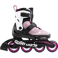 Rollerblade Microblade Cube pink/white size 28-32 EU / 175-205 mm - Roller Skates