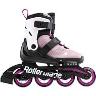 Rollerblade Microblade Cube pink/white size 33-36,5 EU / 210-230 mm - Roller Skates