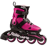 Rollerblade MICROBLADE G Pink-Bubblegum Size 36.5-41 EU/230-260mm - Roller Skates