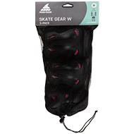 Rollerblade SKATE GEAR W 3 PACK, Black/Raspberry, size M - Protectors