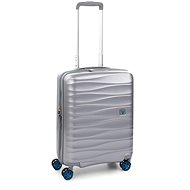 Roncato STELLAR, 55cm, 4 Wheels, EXP, Silver - Suitcase
