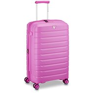 Roncato B-FLYING M spot, pink, 68 × 44 × 26/31 cm - Suitcase