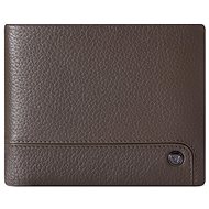 Roncato men's wallet with zipped pocket Alaska 413 brown - Wallet