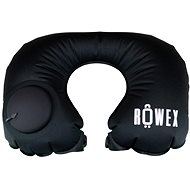 ROWEX Inflatable travel pillow, black - Travel Pillow