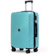 ROWEX Hypnotizer, medium universal travel case with TSA lock, blue - Suitcase