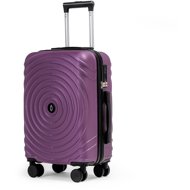 ROWEX Hypnotizer, universal carry-on suitcase with TSA lock, purple - Suitcase