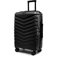 ROWEX Medium universal travel case with TSA lock Aero, black - Suitcase