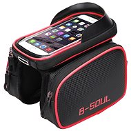 B-Soul Tube 1.0 frame bag red - Bike Bag