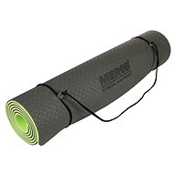 Merco Yoga TPE 6 Double Mat Exercise Mat Black-Green - Exercise Mat