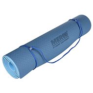 Merco Yoga TPE 6 Double Mat exercise mat blue-blue - Exercise Mat
