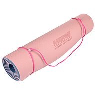 Merco Yoga TPE 6 Double Mat exercise mat pink-blue - Exercise Mat