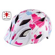 Etape Pluto Light children's cycling helmet white-pink S-M - Bike Helmet