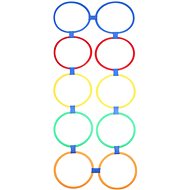 Merco Agility Circles adjustable jumping hoops - Training Aid