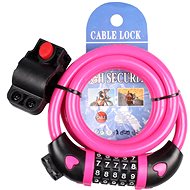 Merco Digit 1.0 pink - Bike Lock