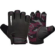 RDX Weightlifting Gloves T2 Half, pink, M - Workout Gloves