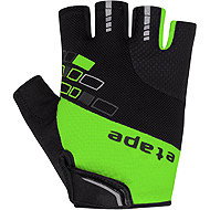 Etape Winner black/green S - Cycling Gloves