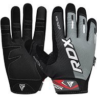 RDX Fitness rukavice F43 Čierna/Sivá M - Rukavice na cvičenie