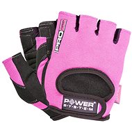 Power System Pro Grip pink, L - Workout Gloves