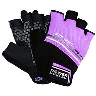Power System Fit Girl purple, S - Workout Gloves