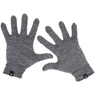 Norfolk Ember Merino, grey - Winter Gloves