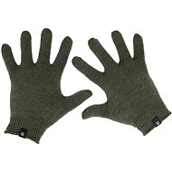 Norfolk Ember Merino, green - Winter Gloves