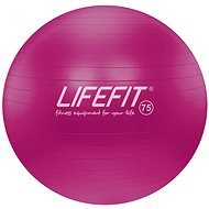 Lifefit Anti-Burst 75cm, claret - Gym Ball