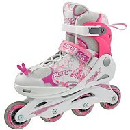 Roces Compy 6.0 Girl, White-Pink, size 38-41 EU/245-260mm - Roller Skates