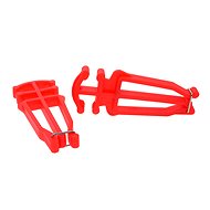 Sulov Cross-Country Skis and Poles, Red - Ski carrier