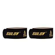 Sulov for downhill skis, pair, black-yellow - Strips