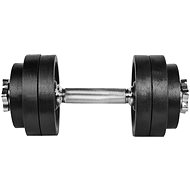 Rulyt One-hand dumbbell 15 kg, 30mm bar/6 × disc - Dumbell