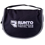 Runto zippered pouch black/grey - Ice Cleat Bag