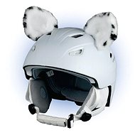 Revos Crazy Ears Snow Leopard - black/white - Helmet Decoration