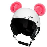 Revos Crazy Ears Teddy Bear - Pink - Helmet Decoration