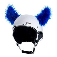 Revos Crazy Ears Horns Hairy - colour blue - Helmet Decoration
