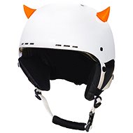 Revos Crazy Ears Mini Horns - Orange - Helmet Decoration