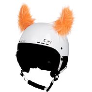 Revos Crazy Ears Horns furry - orange - Helmet Decoration