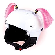 Revos Crazy Ears Pigtails - pink - Helmet Decoration