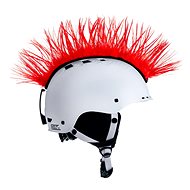 Revos Mohawk clear - colour red - Helmet Decoration