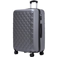 ROWEX large family travel case with TSA lock Crystal, grey-black - Suitcase