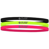 Sedco Pure2Improve elastic headband set - 3pcs multicolour - Sports Headband