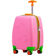 WEXTA Girl Child resistant suitcase 40 l pink - Suitcase
