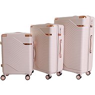 T-class® Travel case set 218, beige - Case Set