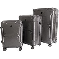 T-class® Premium suitcase set 2521 Exclusive, grey - Case Set
