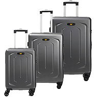 Cat Sculpted 3 piece set, steel grey - Case Set