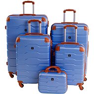 Bertoo Firenze Travel case, blue 5in1 set - Case Set